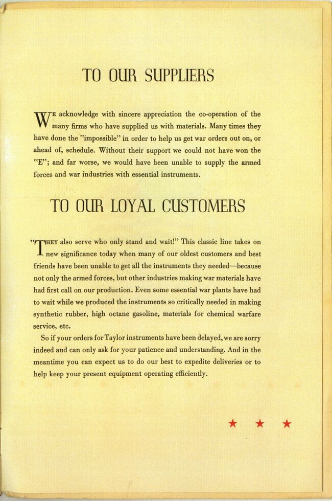 Page 14 - To Our Suppliers and Customers