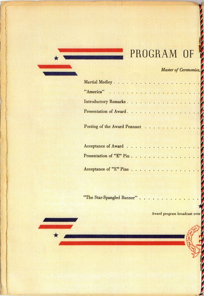 Page 9 - Program of Presentation (Left)