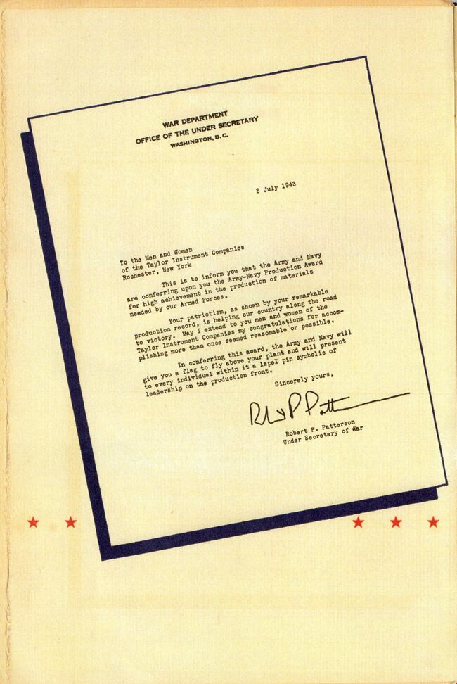 Page 5 - Letter from Robert P. Patterson