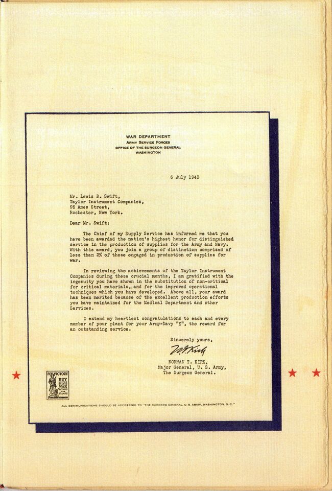 Page 6 - Letter from Norman T. Kirk